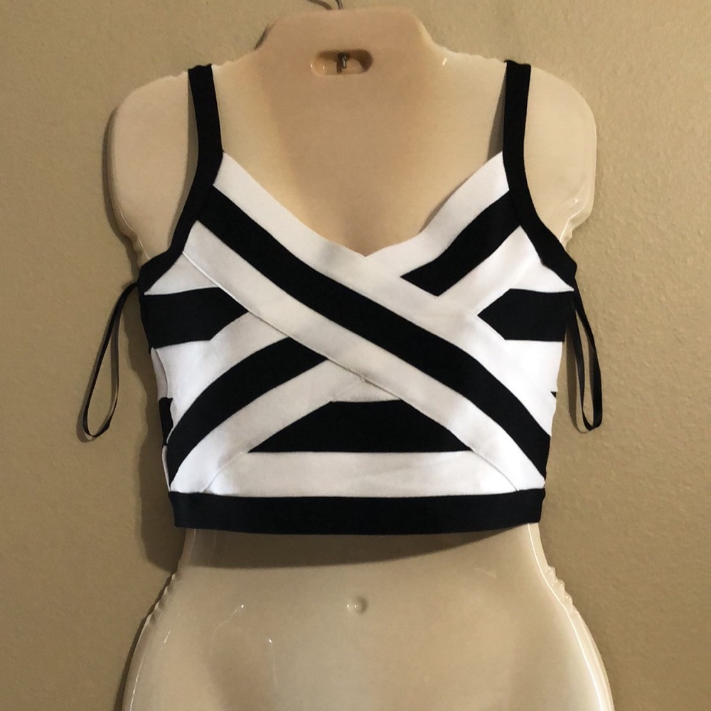 Bandage crop top Size M from Bebe